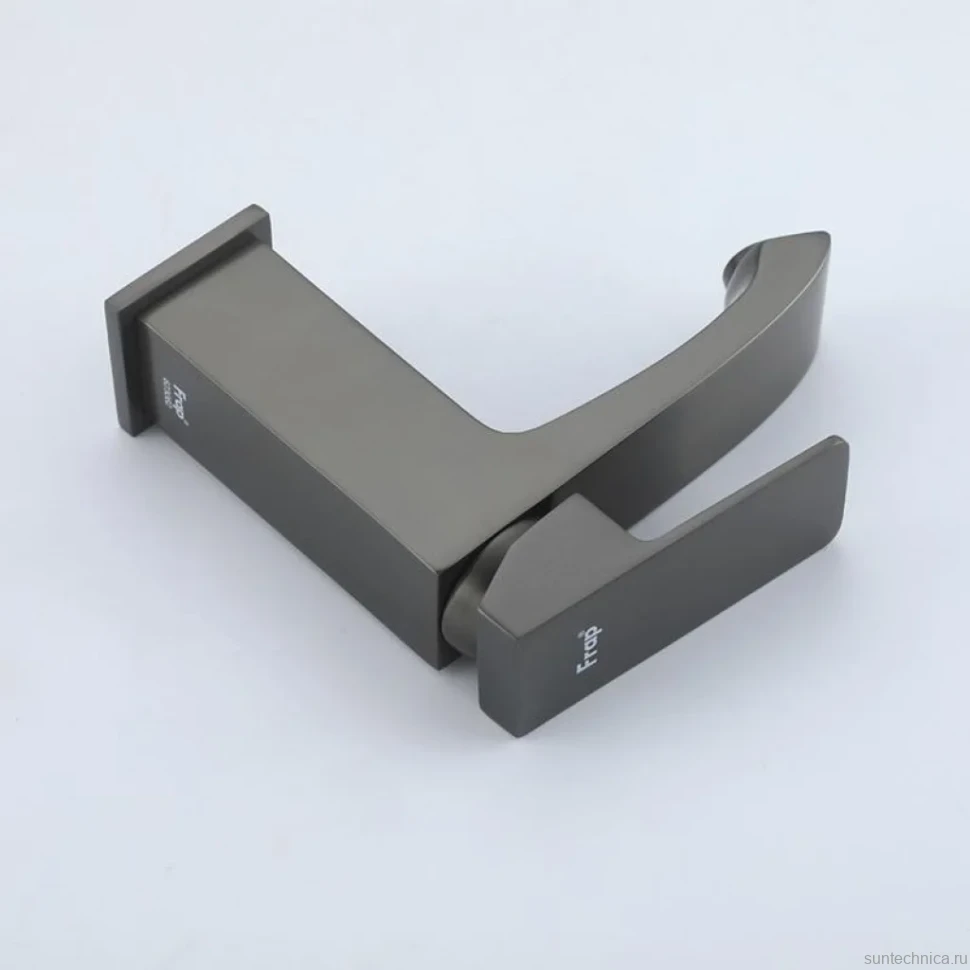 Смеситель для раковины Frap H76 F1076-9 оружейная сталь