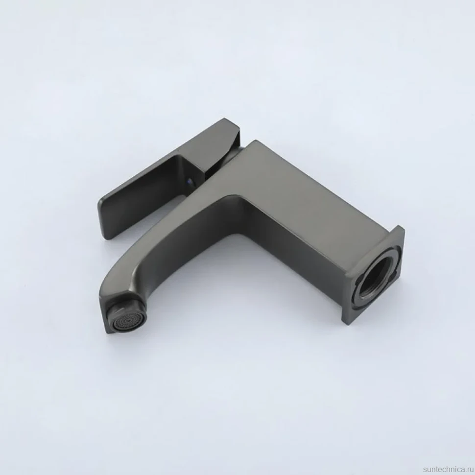 Смеситель для раковины Frap H76 F1076-9 оружейная сталь