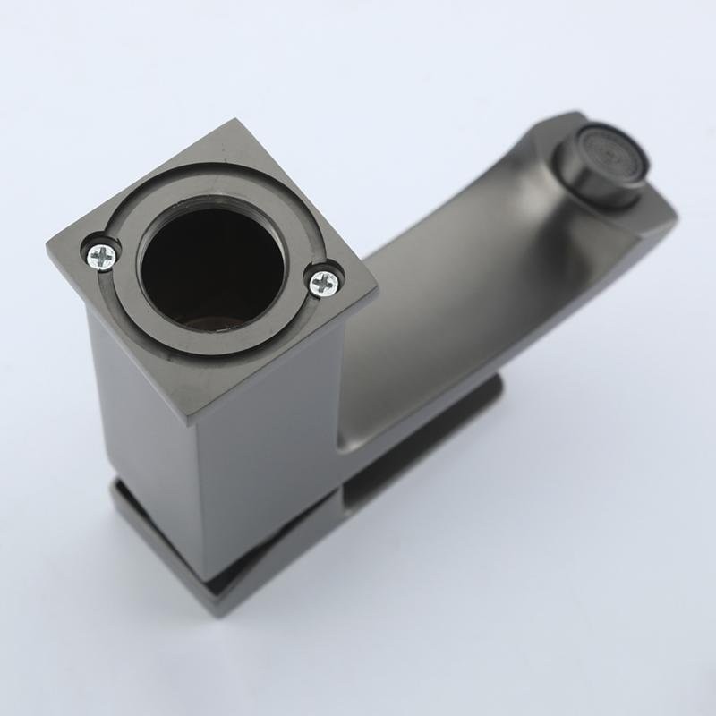 Смеситель для раковины Frap H76 F1076-9 оружейная сталь