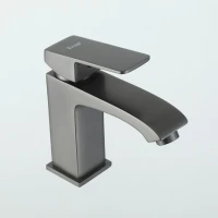 Смеситель для раковины Frap H76 F1076-9 оружейная сталь