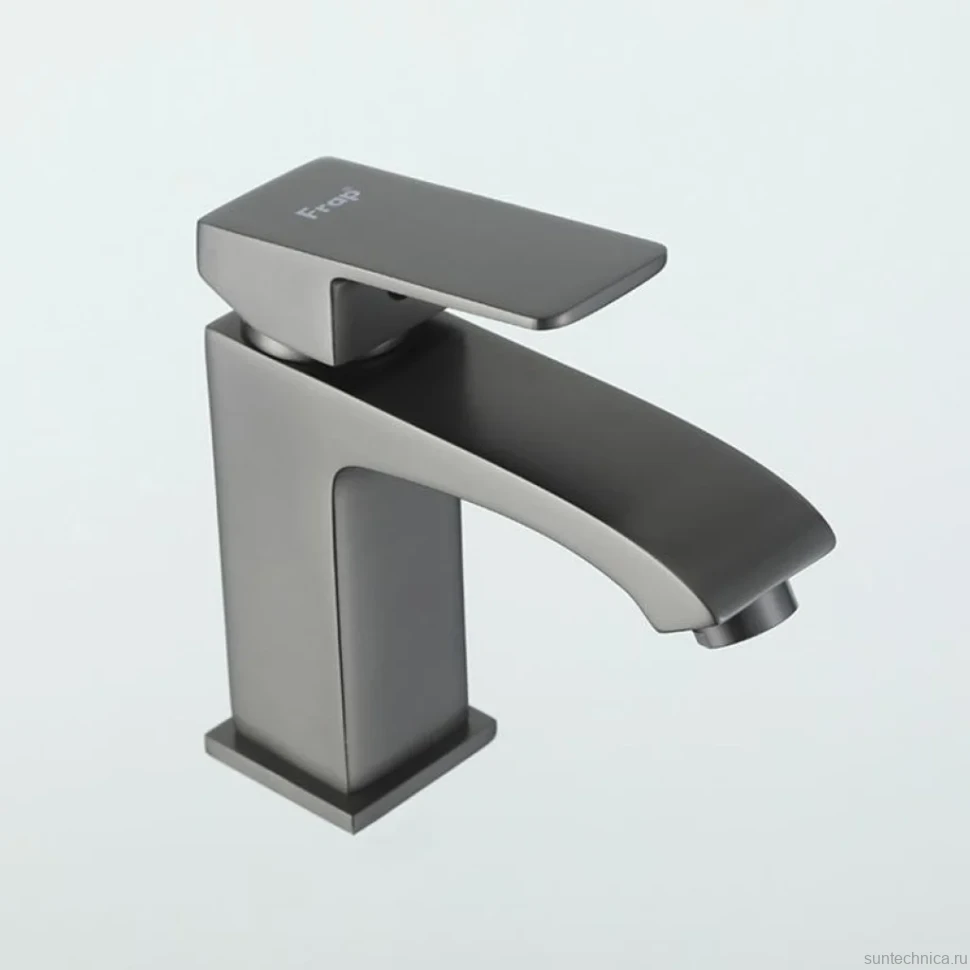 Смеситель для раковины Frap H76 F1076-9 оружейная сталь
