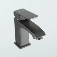 Смеситель для раковины Frap H76 F1076-9 оружейная сталь