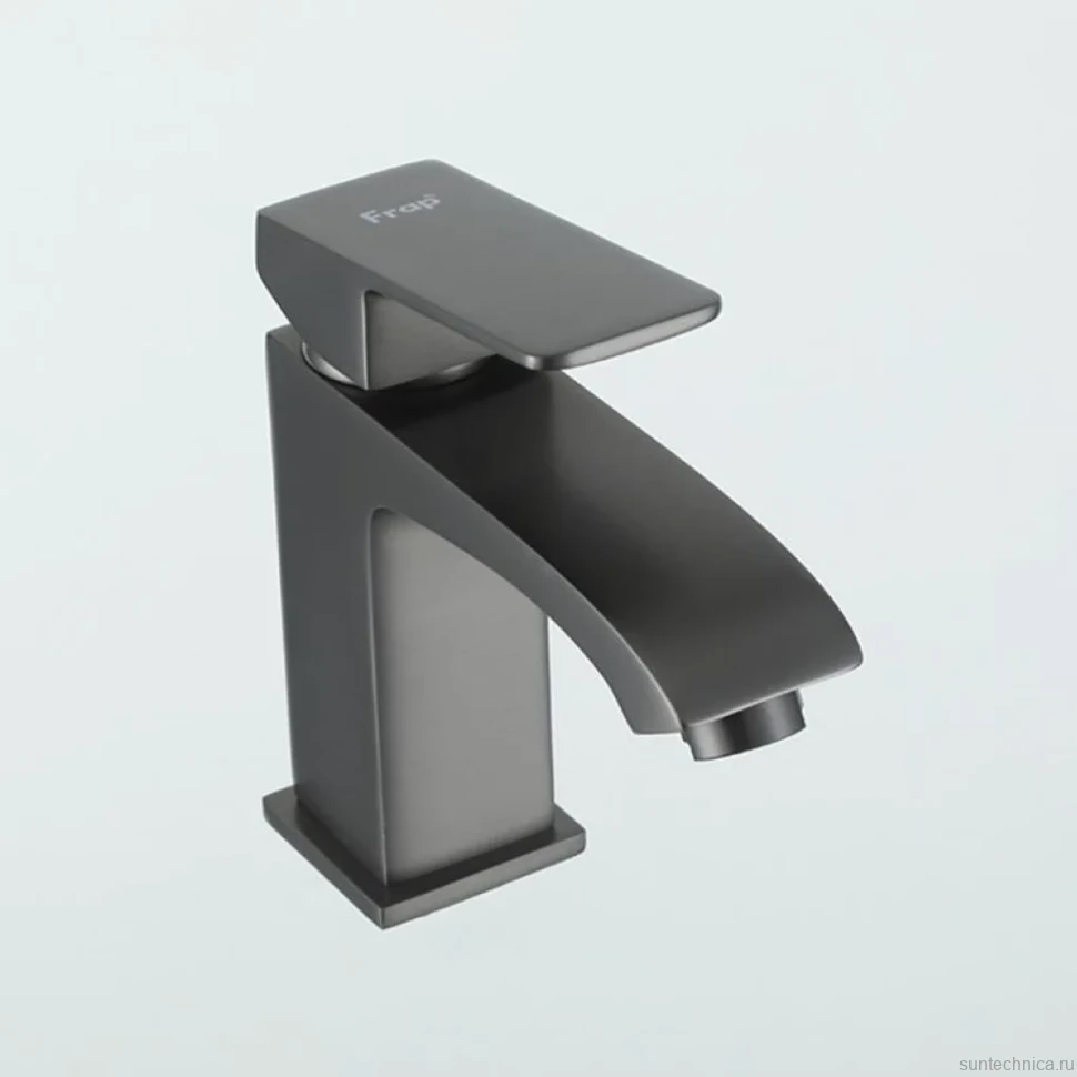 Смеситель для раковины Frap H76 F1076-9 оружейная сталь