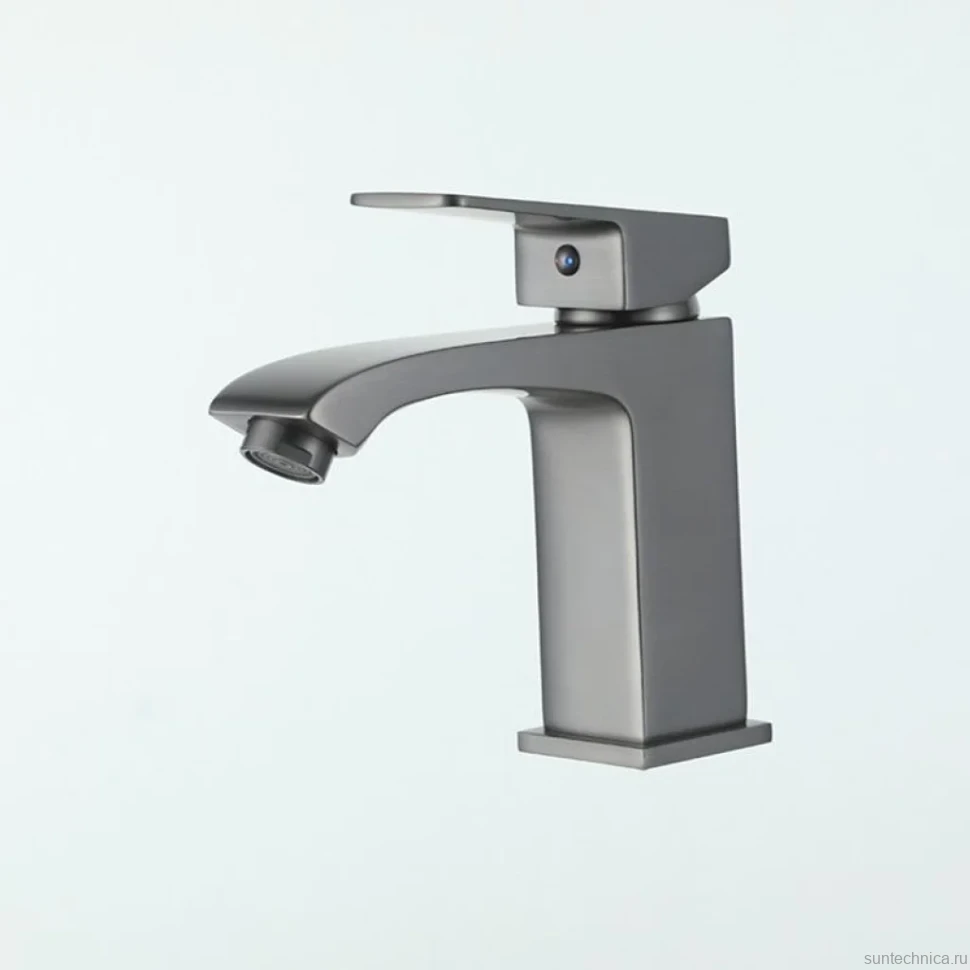 Смеситель для раковины Frap H76 F1076-9 оружейная сталь