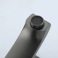 Смеситель для раковины Frap H76 F1076-9 оружейная сталь