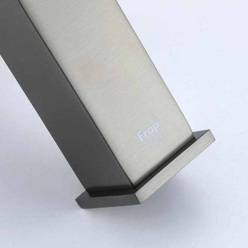 Смеситель для раковины Frap H76 F1076-9 оружейная сталь