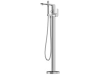 Напольный смеситель для ванны с душем Ravak Flat FL 080.00CR хром Напольный смеситель для ванны с душем Ravak Flat FL 080.00CR хром