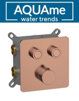 Смеситель для душа AQUAme с термостатом встраиваемый AQM8811BC