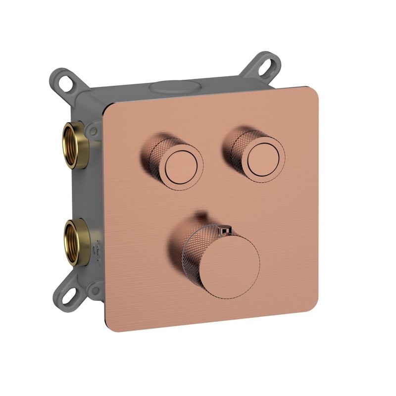 Смеситель для душа AQUAme с термостатом встраиваемый AQM8811BC