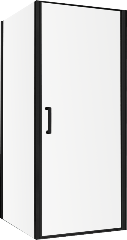 Душевой уголок Abber Sonnenstrand AG04090B-S85B 85x90, профиль черный, стекло прозрачное
