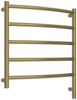 Полотенцесушитель электрический Сунержа Галант 3.1 32-6001-6060 70x65 см, подключение справа, золотой шелк, лесенка