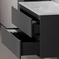 Тумба с раковиной Sancos Folk 60 grey soft