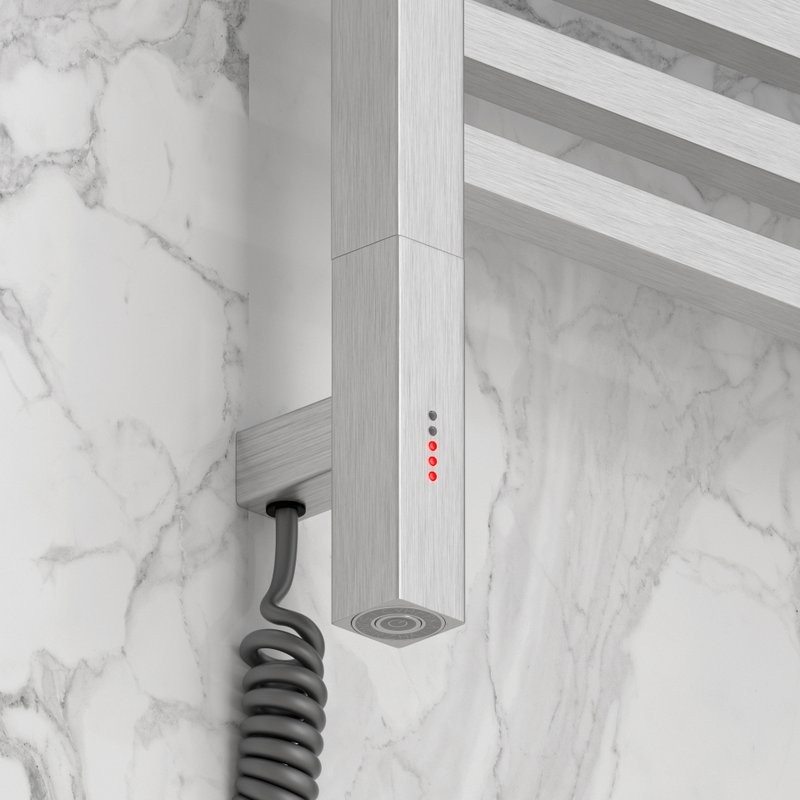 Полотенцесушитель электрический Сунержа Модус 3.1 071-5900-1040 110x45 см, подключение слева, сатин, лесенка