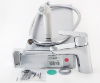 Смеситель для раковины Hansgrohe Logis 71290000 с гигиеническим душем
