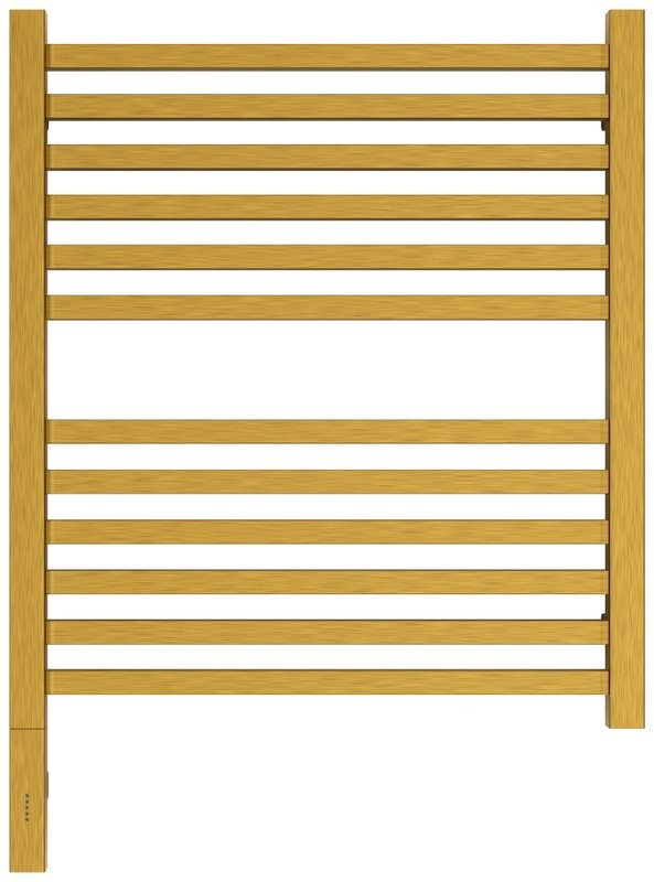 Полотенцесушитель электрический Сунержа Модус 3.1 051-5900-6050 70x55 см, подключение слева, состаренная латунь, лесенка
