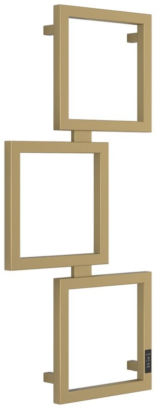Полотенцесушитель электрический Сунержа Этюд ES 32-0847-1050 105x50 см, подключение справа, золотой шелк