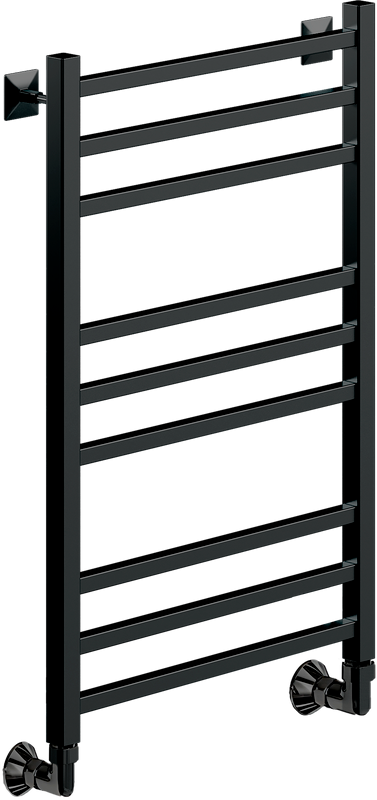 Полотенцесушитель водяной Ника Modern ЛМ 5 80/50, черный матовый