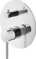 Встраиваемый смеситель для душа и ванны Plumberia Selection Ixo KIT1901CR С ВНУТРЕННЕЙ ЧАСТЬЮ, хром