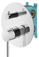 Встраиваемый смеситель для душа и ванны Plumberia Selection Ixo KIT1901CR С ВНУТРЕННЕЙ ЧАСТЬЮ, хром