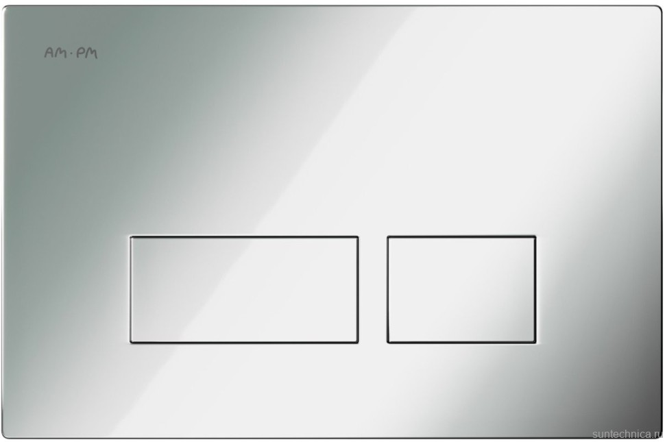 Кнопка смыва для унитаза AM.PM Pro S I047051 пластик, цвет глянцевый хром