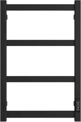 Полотенцесушитель электрический Двин J plaza neo 60/40 чёрный матовый