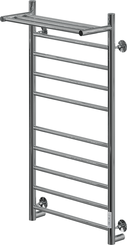 Полотенцесушитель электрический Ника Way 2 100/50, с полкой, хром