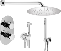 Комплект для ванной Plumberia Selection Ixo KITZXOT18CR С ВНУТРЕННЕЙ ЧАСТЬЮ, хром