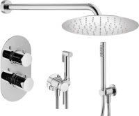 Комплект для ванной Plumberia Selection Ixo KITZXOT18CR С ВНУТРЕННЕЙ ЧАСТЬЮ, хром