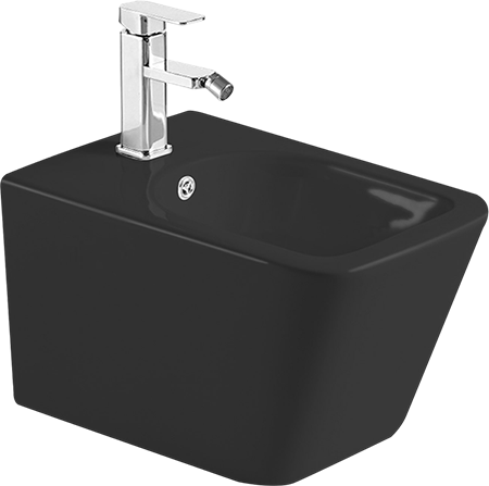 Биде подвесное Timo Soli TK-304MB матовое черное