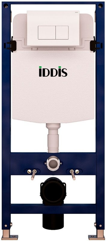 Система инсталляции для унитазов IDDIS Optima Home OPH0000i32K с кнопкой смыва, белая