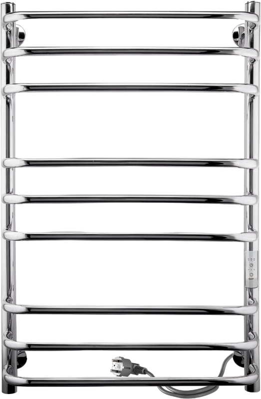 Полотенцесушитель электрический Indigo Brace Lux LCBLE70-40Rt серебристый