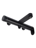 Смеситель для ванны с душем Agger Sweet A2710044 черный матовый Смеситель для ванны с душем Agger Sweet A2710044 черный матовый