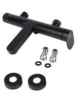 Смеситель для ванны с душем Agger Sweet A2710044 черный матовый Смеситель для ванны с душем Agger Sweet A2710044 черный матовый