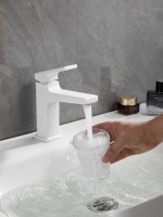 Смеситель для раковины Haiba HB10831-8 белый