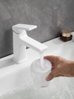 Смеситель для раковины Haiba HB10831-8 белый