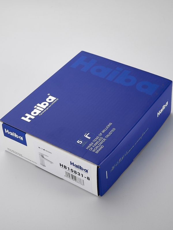Смеситель для раковины Haiba HB10831-8 белый