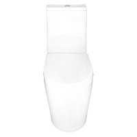 Унитаз-компакт напольный AZARIO Conto AZ-T005BR глянцевый белый