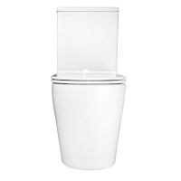 Унитаз-компакт напольный AZARIO Conto AZ-T005BR глянцевый белый