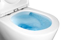 Унитаз-компакт напольный AZARIO Conto AZ-T005BR глянцевый белый