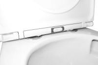 Унитаз-компакт напольный AZARIO Conto AZ-T005BR глянцевый белый