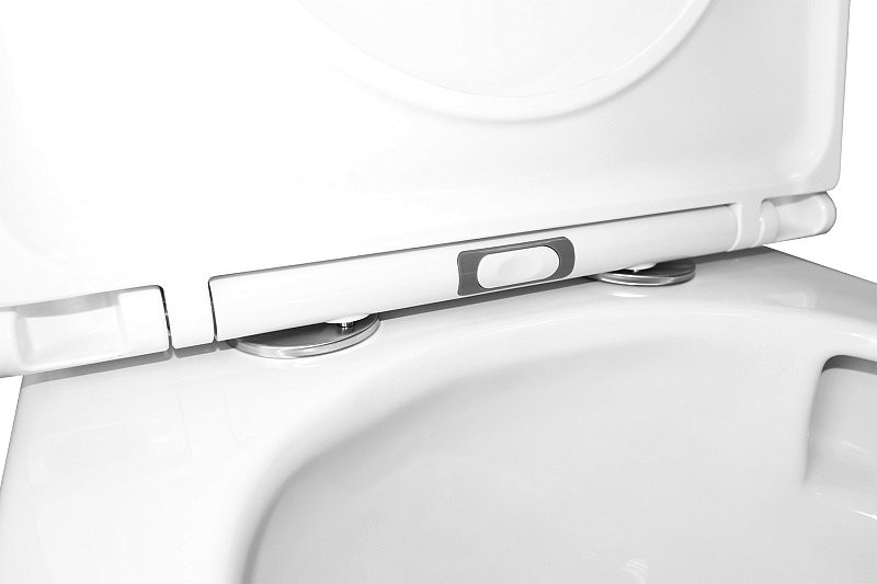 Унитаз-компакт напольный AZARIO Conto AZ-T005BR глянцевый белый