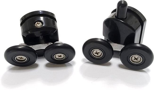 Душевой уголок Abber Schwarzer Diamant AG30140BMH-S90BM 140x90, профиль черный,  стекло матовое