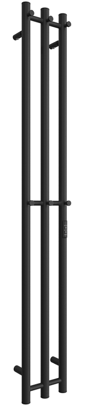 Полотенцесушитель электрический Двин X-3 neo 120х12, матовый черный