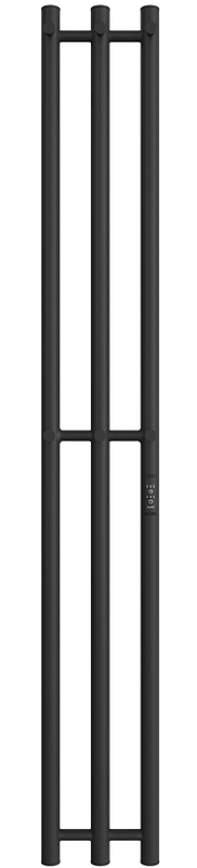 Полотенцесушитель электрический Двин X-3 neo 120х12, матовый черный