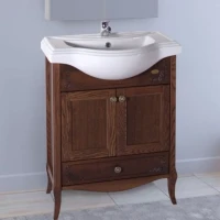 Тумба с раковиной ASB-Woodline Салерно 65 орех антикварный Тумба с раковиной ASB-Woodline Салерно 65 орех антикварный