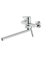 Смеситель с длинным изливом для ванны AZARIO Alanti AZ-K1732 хром