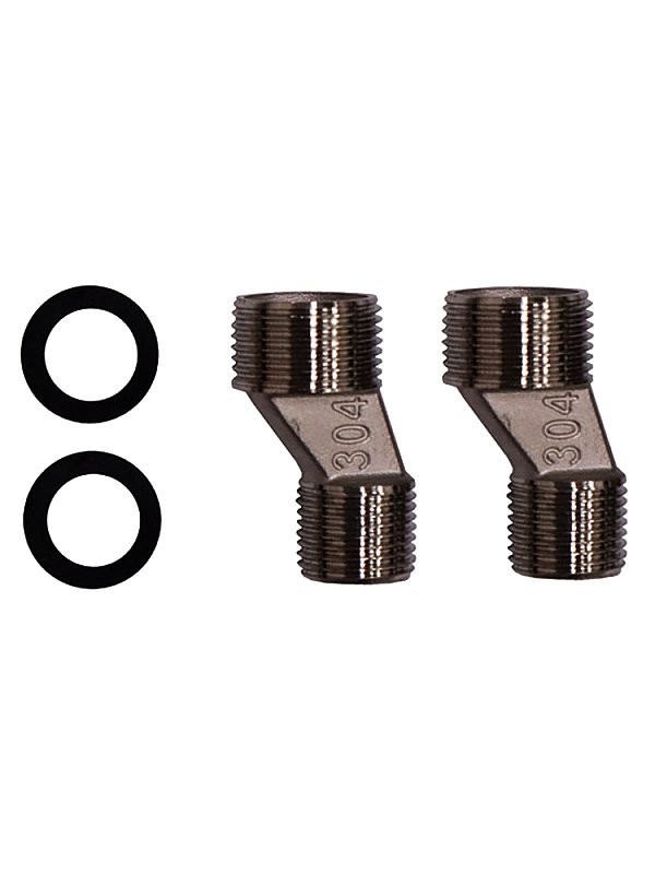 Смеситель с длинным изливом для ванны AZARIO Alanti AZ-K1732 хром