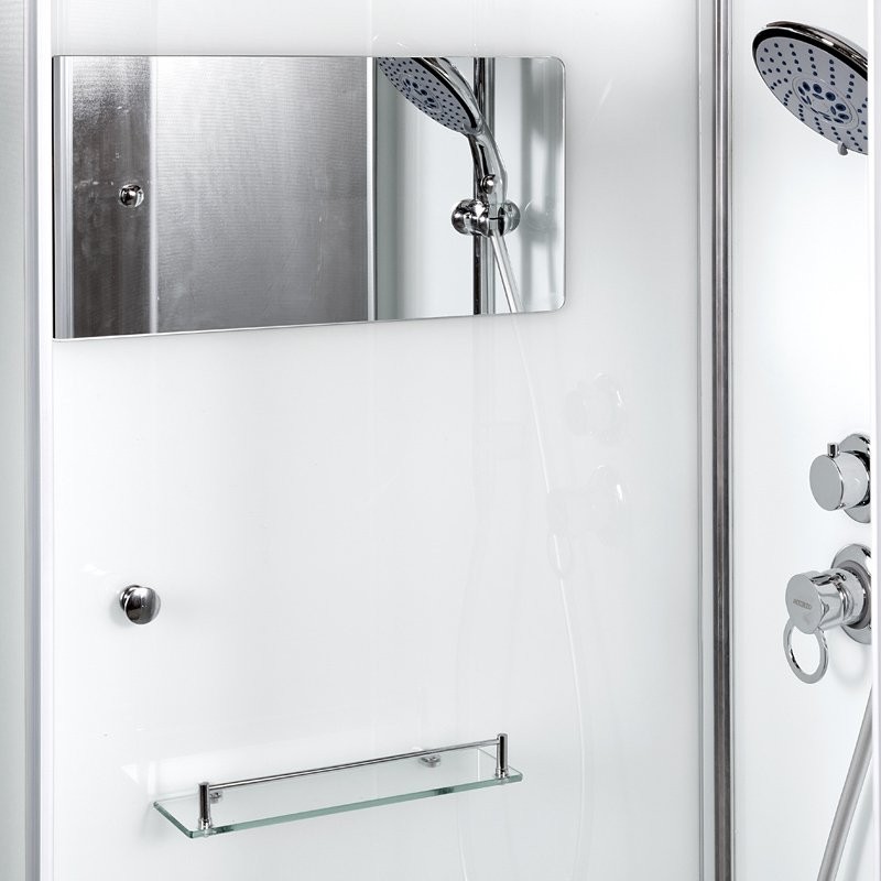 Душевая кабина DTO K409S 90х90, профиль хром, стекло прозрачное