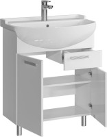Мебель для ванной комнаты SanStar Аура 70 раковина Амур