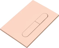 Кнопка смыва Allen Brau Project Color 9.2PR01.SM розовая